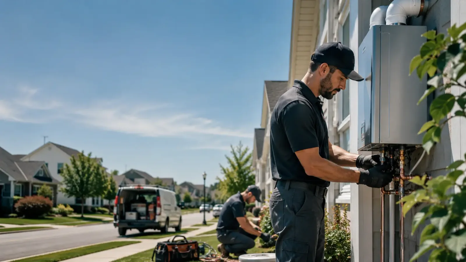 Tankless Water Heater Installation in Lampe, MO